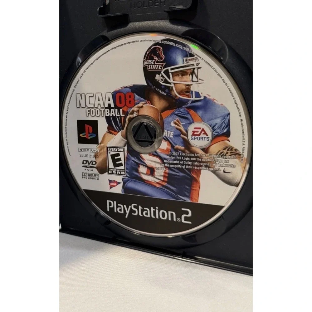 NCAA Football 08 Sony PlayStation PS2 College Football Sports Video Game